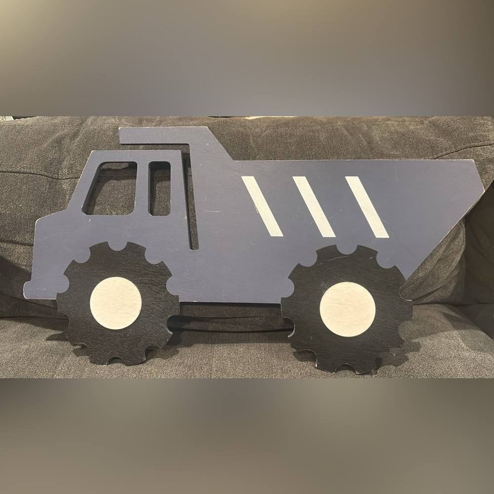 Hobby Lobby Wooden Construction Vehicle Decor - Picture 4 of 6
